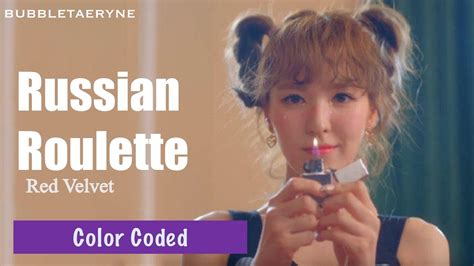 russian roulette red velvet lyrics